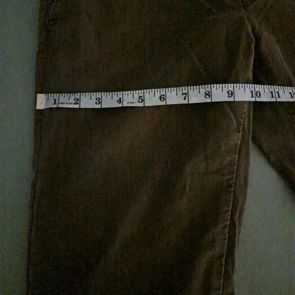 Incotex Chino Pants Brown Cotton Stretch Comfort Slim‎ Fit Slowear Size 3…